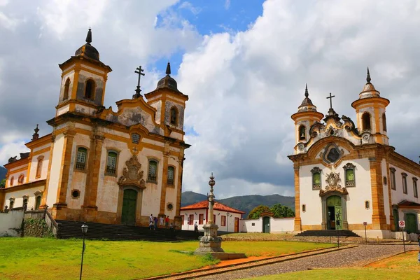 Cidade Colonial Minas Gerais Mariana — Fotografia de Stock