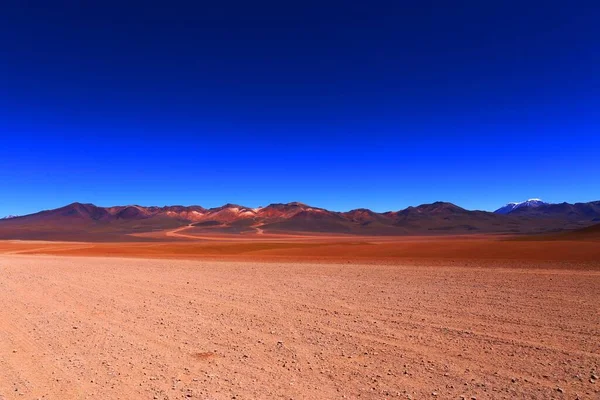 Deserto Boliviano Pittoresco Colorato — Foto Stock