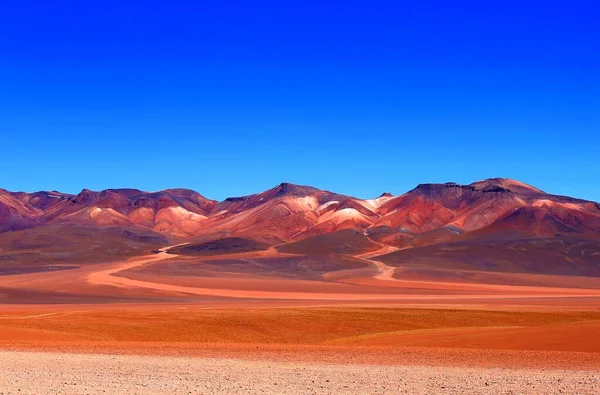 Deserto Boliviano Pittoresco Colorato — Foto Stock