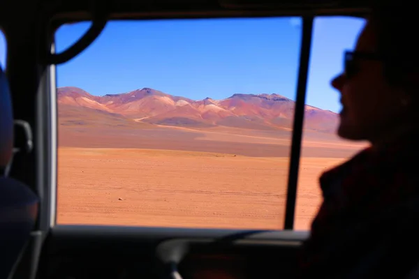 Deserto Boliviano Pittoresco Colorato — Foto Stock