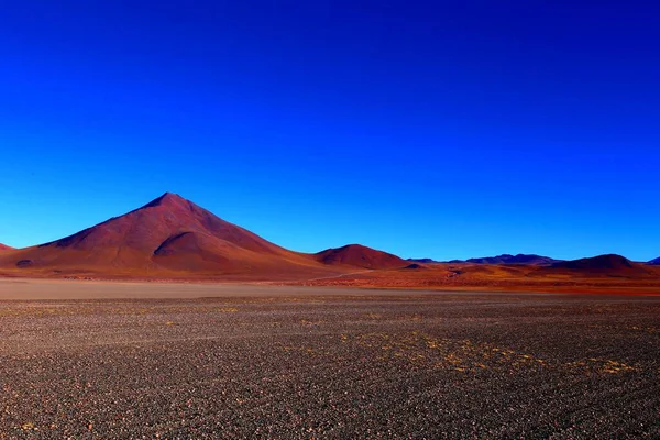 Belo Deserto Boliviano Nos Andes — Fotografia de Stock