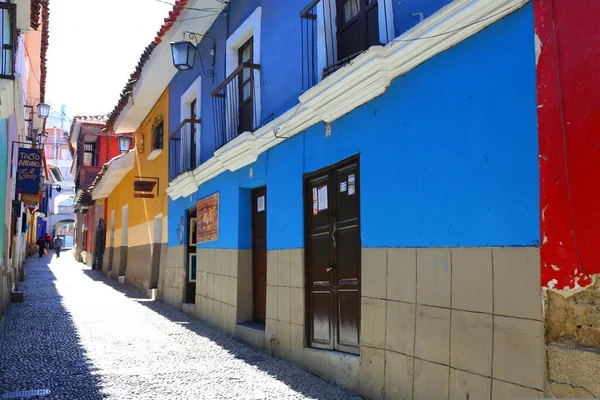 Paz Bolivya Güney Amerika Şehir Manzarası — Stok fotoğraf