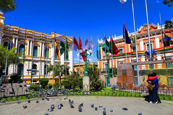 La Paz, Bolivya, Güney Amerika şehir manzarası