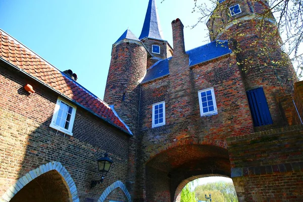 Působivý Hrad Delftu Nizozemsko — Stock fotografie