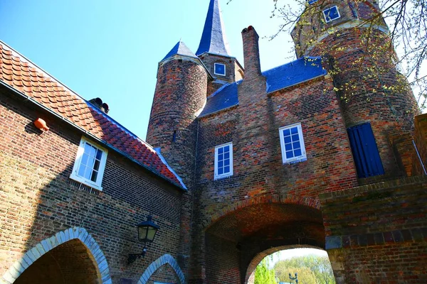 Indrukwekkend Kasteel Delft Nederland — Stockfoto