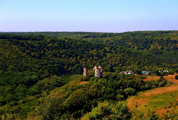 Ruines Vieux Château Dans Ouest Ukraine — Photo