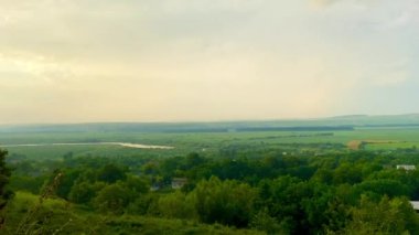 Beautiful landscape in the western part of Ukraine