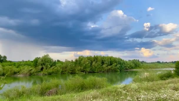 Beautiful River Prut Countriside — Vídeos de Stock
