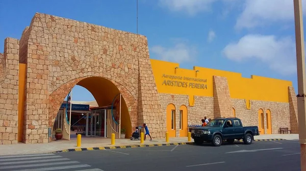 Aristides Pereira International Airport Boavista Island Cape Verde — Stock Photo, Image