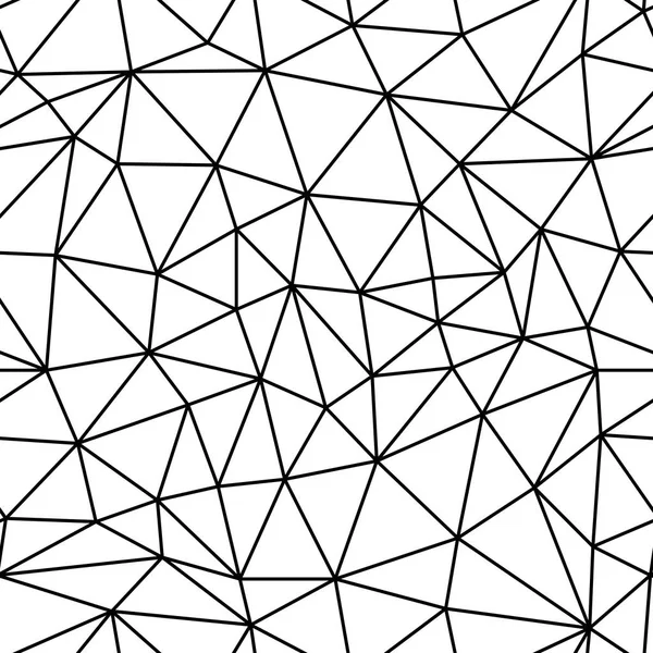 Hücrelerden, üçgenlerden kusursuz vektör arkaplanı. Düzensiz Mozaik arkaplanı.