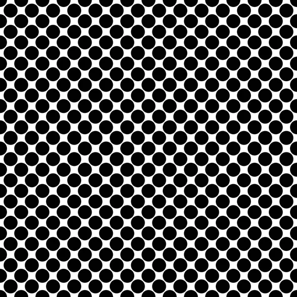 Polka Dot Seamless Pattern Бесконечный Фон Кругов — стоковый вектор