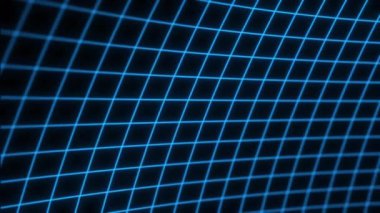 Çizgilerden soyut hareket arkaplanı. Kusursuz Döngü