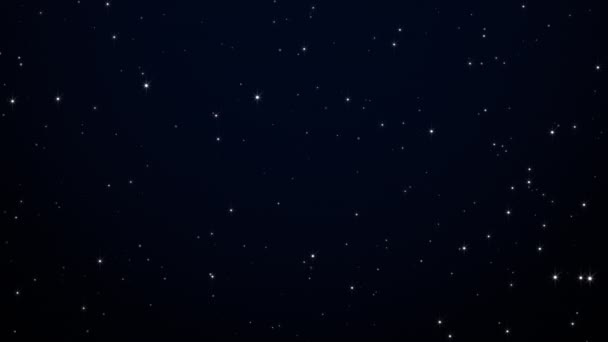 Night Starry Skies Twinkling Blinking Stars Motion Background Looping  Seamless — Stock Video © -panya- #425154704
