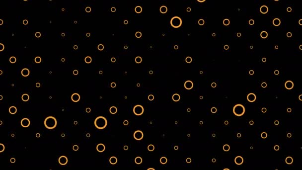 Abstract Grid Type Seamless Motion Background Glowing Flickering Glitter Dots — Stock Video