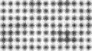 Soyut yarım ton hareket arkaplanı. Noktalar düzgün döngü halinde hareket ediyor