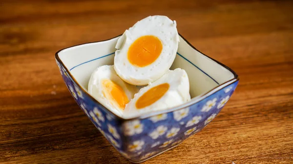 Salted Duck Egg Chinese Preserved Food Product Made Soaking Duck Royalty Free Stock Photos