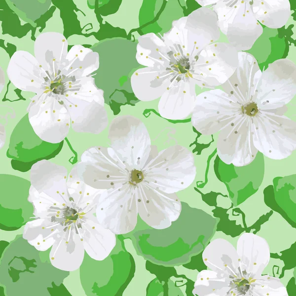 Dikişsiz suluboya çiçek renkli desen .