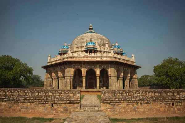 Yeni Delhi Deki Isa Khan Mezarı — Stok fotoğraf
