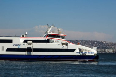 İzmir 'in İzmir kentinde İzmir / Türkiye 08.26.2020 Günlük Toplu Taşımacılık