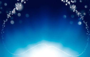 Bir mavi ve beyaz Noel kar tanesi desen, dokulu arka plan resmi.