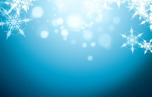 Illustratie Van Een Blauwe Witte Kerst Sneeuwvlok Patroon Bitmappatroon Abstracte — Stockfoto