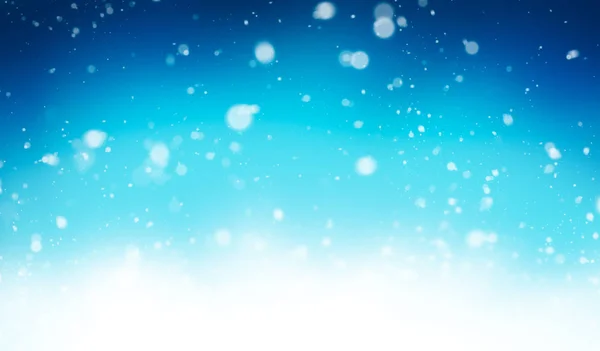 一个蓝色和白色的圣诞雪花图案的插图 纹理抽象背景 — 图库照片