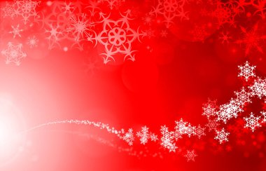 Kırmızı bir Noel kar tanesi desen çizimi dokulu arka plan.