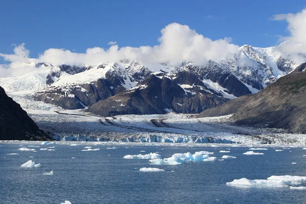 Ice Icebergs Environment Columbia Glacier Columbia Bay Valdez Alaska — Stock Photo, Image