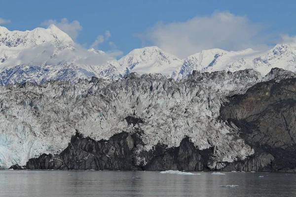 Columbia Buzulları Columbia Körfezi Valdez Alaska Çevresindeki Buz Dağları — Stok fotoğraf