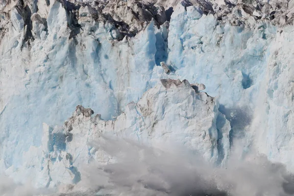 알래스카 밸디즈 컬럼비아만의 컬럼비아 빙하와 빙산의 — 스톡 사진