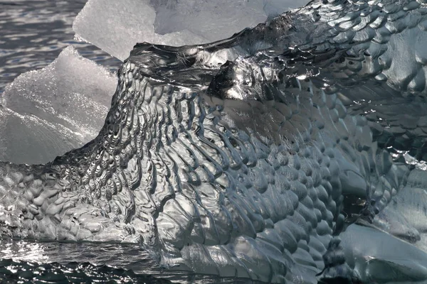 コロンビア氷河 コロンビア湾 バルデス アラスカの環境中の氷と氷山 — ストック写真