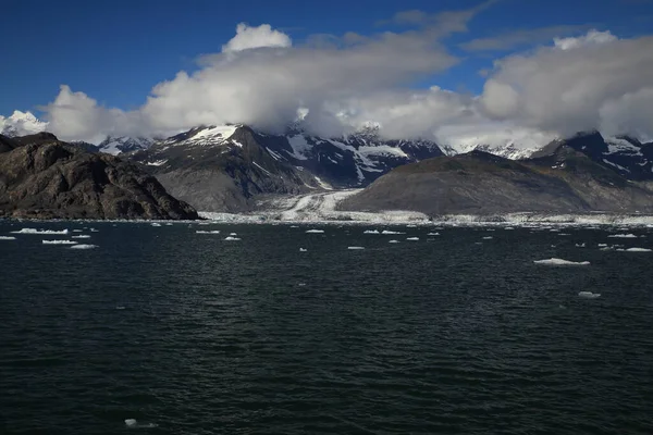 Gelo Icebergs Ambiente Columbia Glacier Columbia Bay Valdez Alaska — Fotografia de Stock