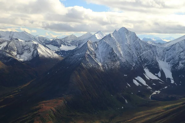 Wrangell Elias Photographié Depuis Avion Alaska — Photo