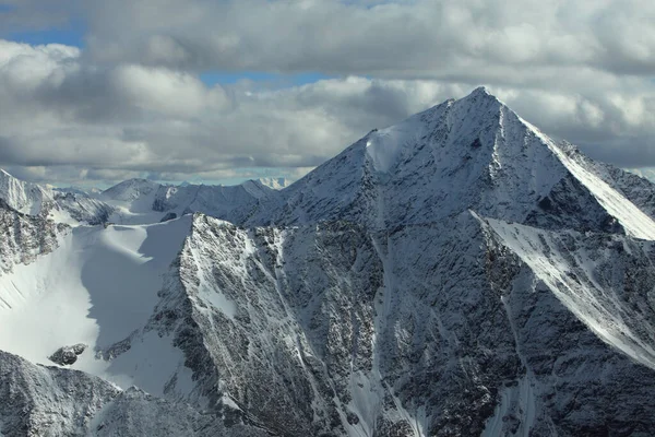 飛行機 アラスカから撮影されたWrangell Elias — ストック写真