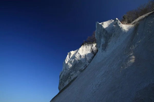 Moens Klint Alto Acantilado Piedra Caliza Costa Este Dinamarca — Foto de Stock