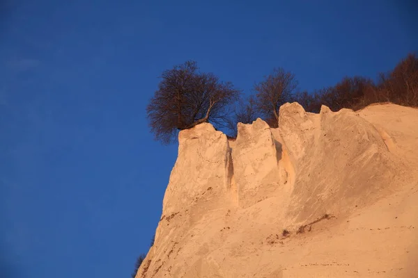 Moens Klint Alto Acantilado Piedra Caliza Costa Este Dinamarca — Foto de Stock