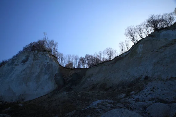 Moens Klint High Limestone Cliff East Coast Denmark — Stock Photo, Image