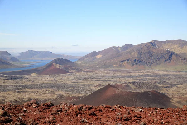 Paisaje Volcánico Islandia Berserkjahraun Snaefellsnes — Foto de Stock