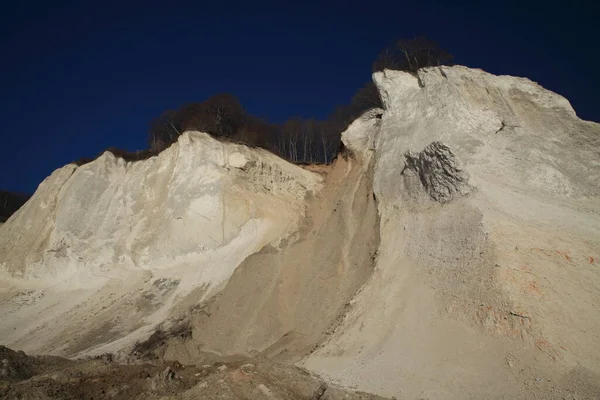 Moens Klint Alto Acantilado Piedra Caliza Costa Este Dinamarca — Foto de Stock