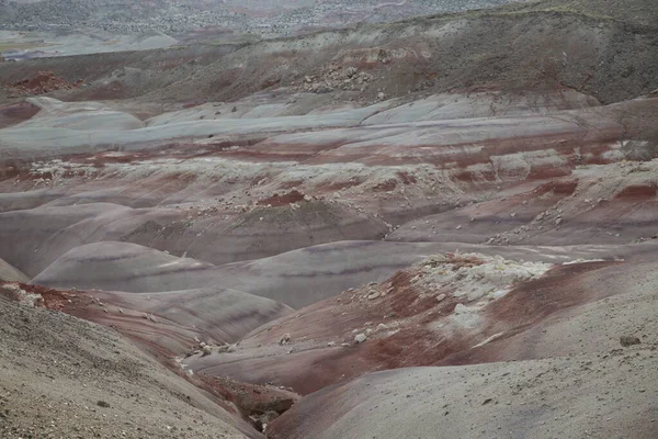 Vue Des Formations Rocheuses Rouges Dans Parc National Capitol Reef — Photo