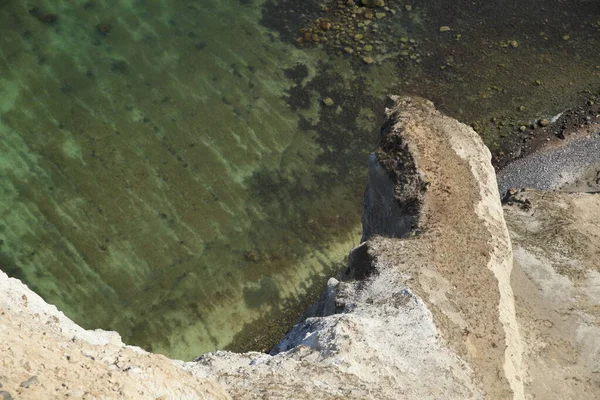 Moens Klint Wysoki Wapienny Klif Wschodnim Wybrzeżu Danii — Zdjęcie stockowe