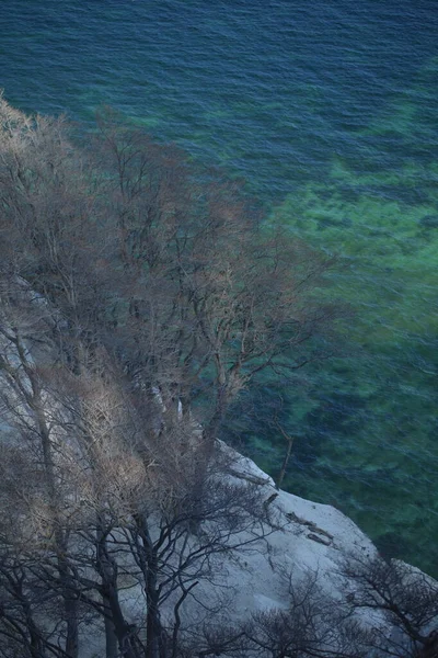 Moens Klint High Limestone Cliff East Coast Denmark — Stock Photo, Image