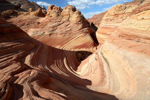 Rock Formations North Coyote Buttes Part Vermilion Cliffs National Monument — Stok fotoğraf