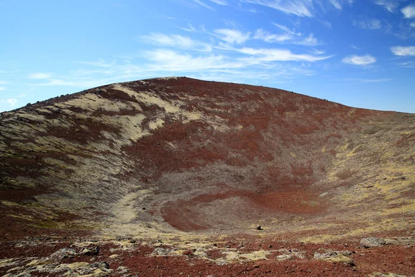 Vulkanisch Landschap Ijsland Berserkjahraun Snaefellsnes — Stockfoto