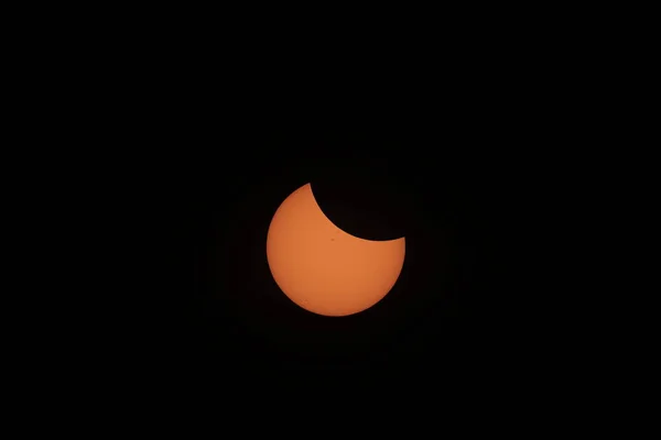 Sun Eclipse August 2017 Kimberly Different Stages Oregon Usa — Stock Photo, Image