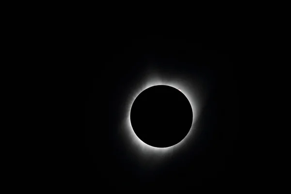 Eclipse Solar Agosto 2017 Kimberly Estágios Diferentes Oregon Eua — Fotografia de Stock