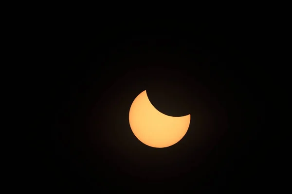 Eclipse Solar Agosto 2017 Kimberly Estágios Diferentes Oregon Eua — Fotografia de Stock