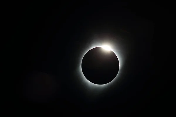 Eclipse Solar Agosto 2017 Kimberly Estágios Diferentes Oregon Eua — Fotografia de Stock