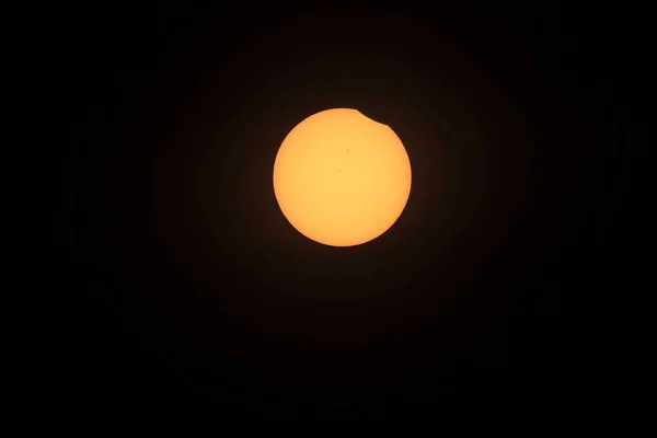 Eclipse Solar Agosto 2017 Kimberly Estágios Diferentes Oregon Eua — Fotografia de Stock