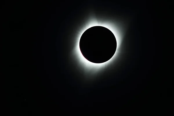 Eclipse Solar Agosto 2017 Kimberly Estágios Diferentes Oregon Eua — Fotografia de Stock